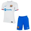 Officiële Voetbalshirt + Korte Broek FC Barcelona Uit 2023-24 - Kids